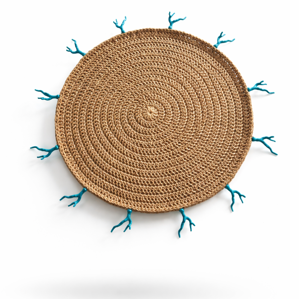 Örgü Yuvarlak Amerikan Servis