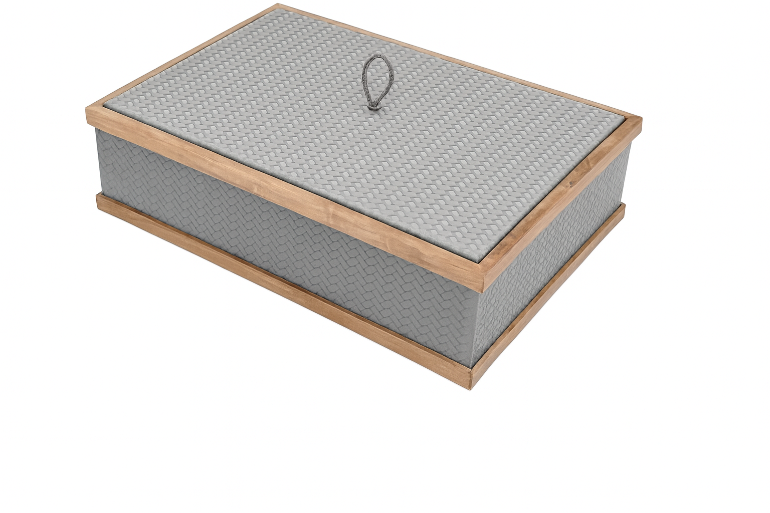 Ceviz Çerçeveli Büyük Dikdörtgen Kutu