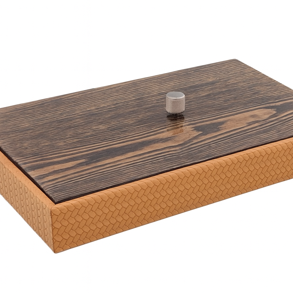 Maun Kapaklı Büyük Dikdörtgen Kutu