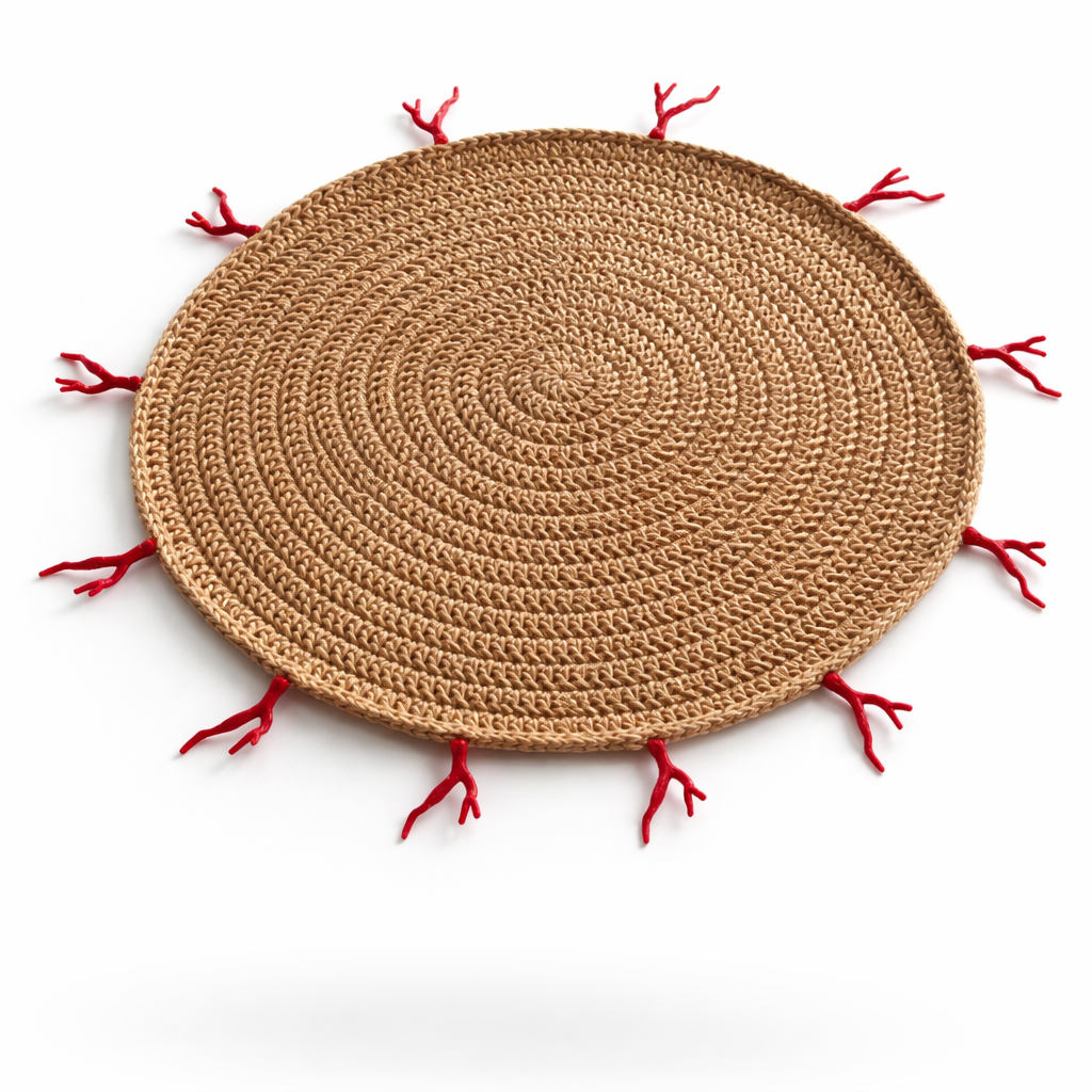 Örgü Yuvarlak Amerikan Servis