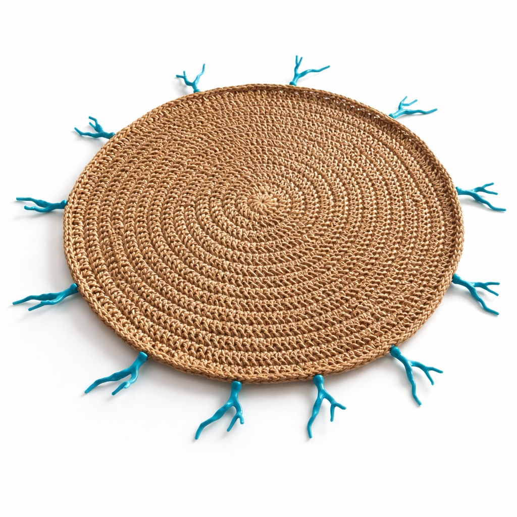 Örgü Yuvarlak Amerikan Servis