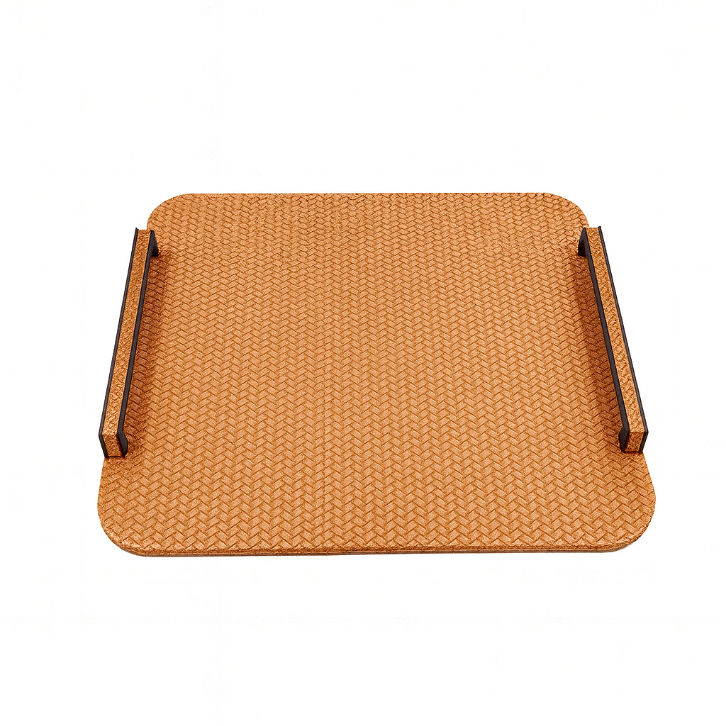 Siyah Kulplu Tepsi 36,5x36,5