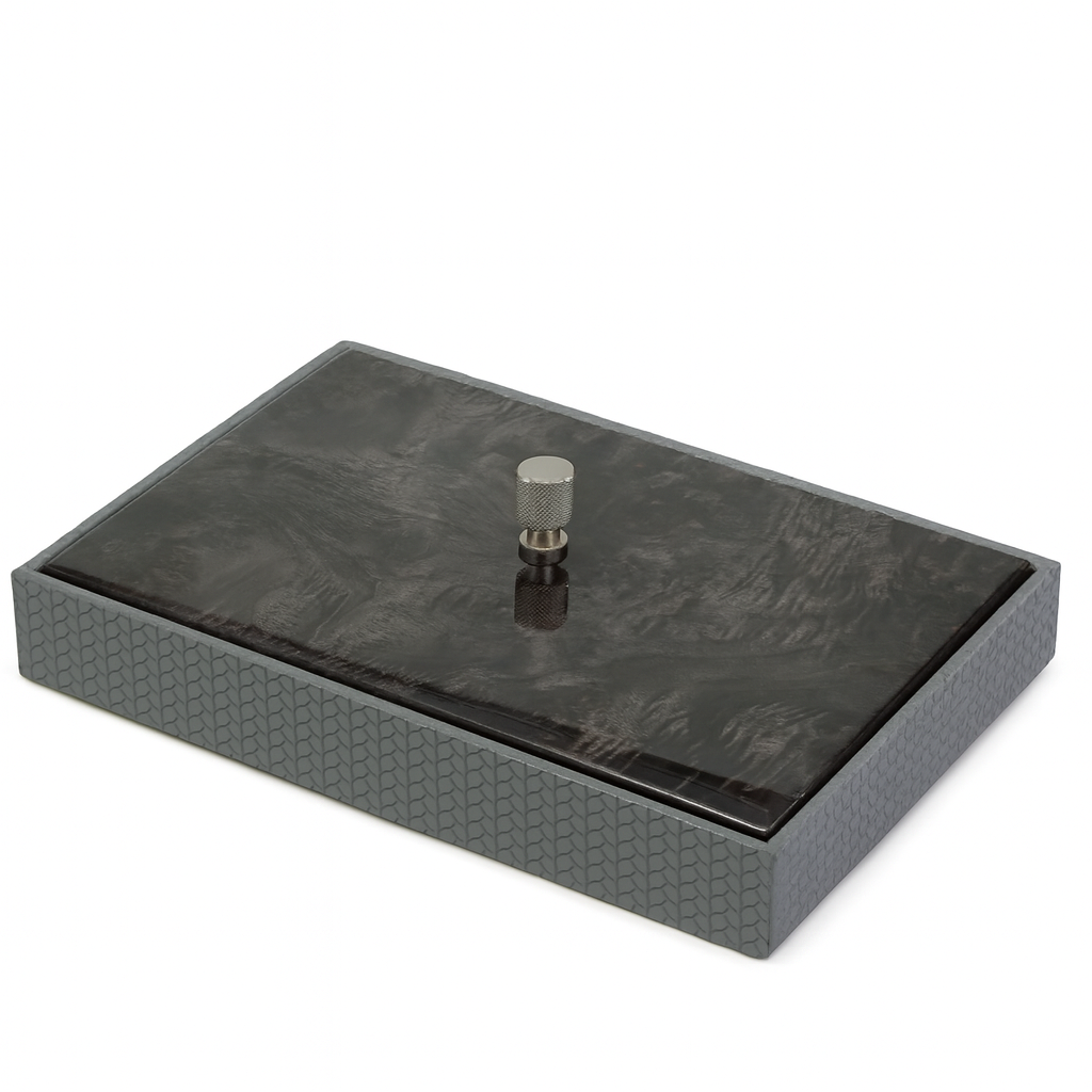 Maun Kapaklı Büyük Dikdörtgen Kutu