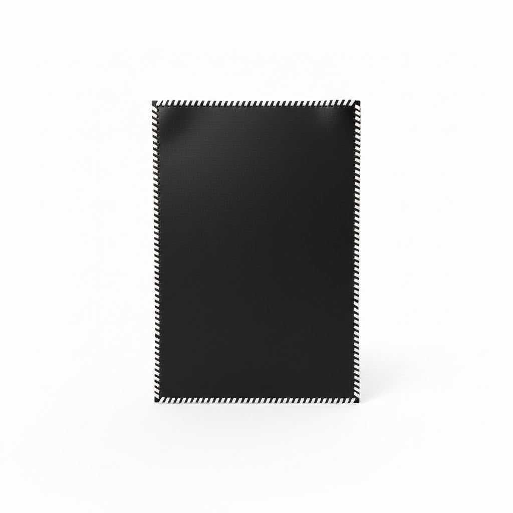 Dikdörtgen Deri Amerikan Servis(Lacivert)