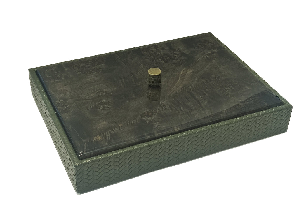 Maun Kapaklı Büyük Dikdörtgen Kutu