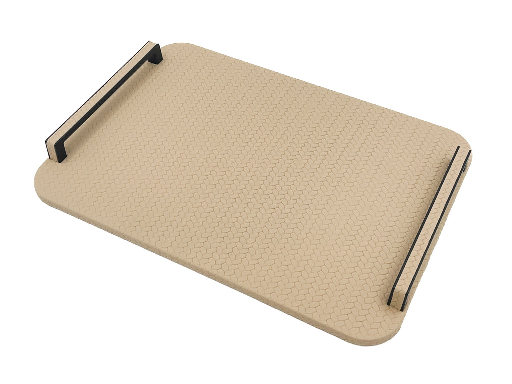 Siyah Kulplu Tepsi 42x30