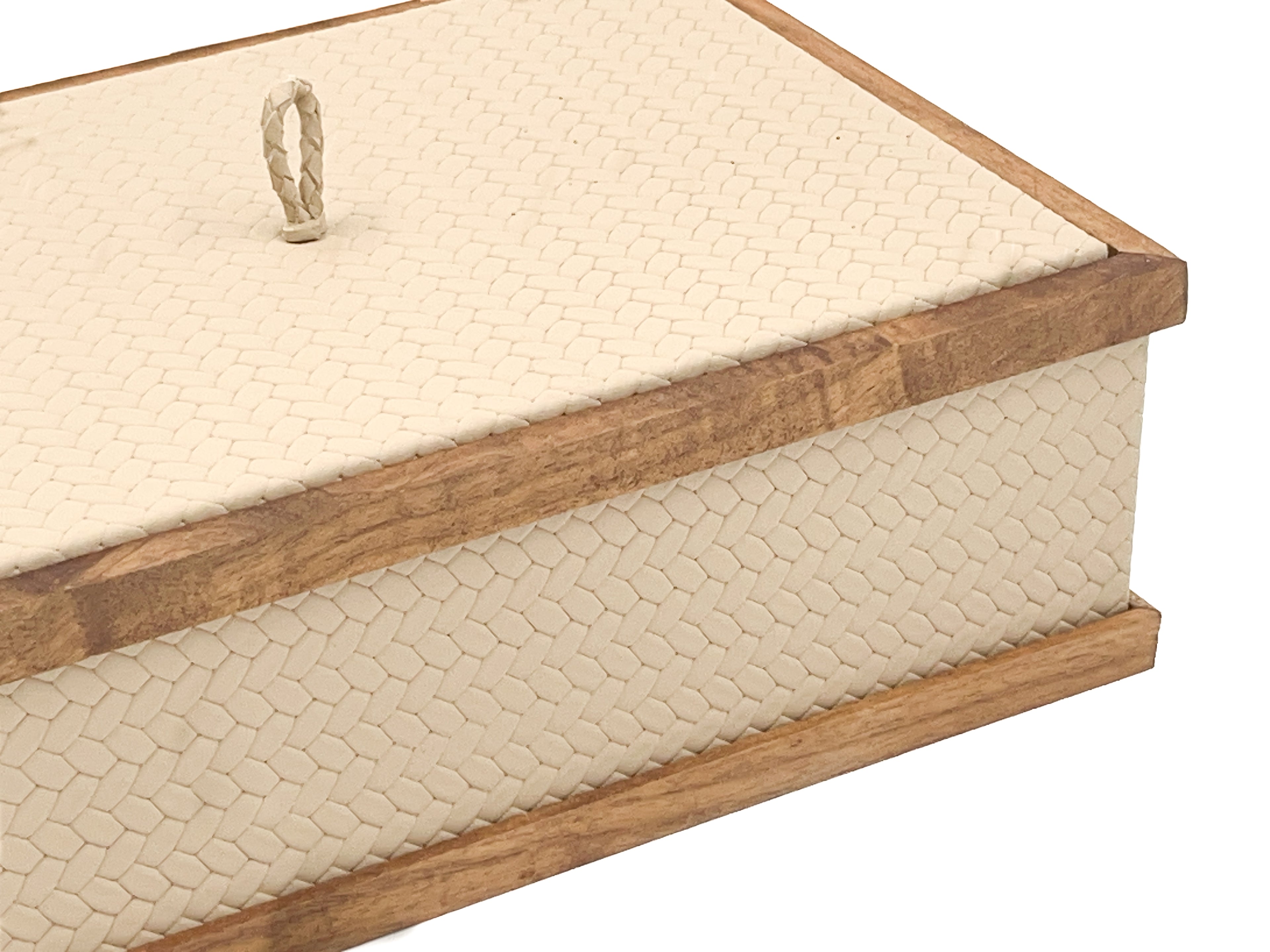 Ceviz Çerçeveli Büyük Dikdörtgen Kutu