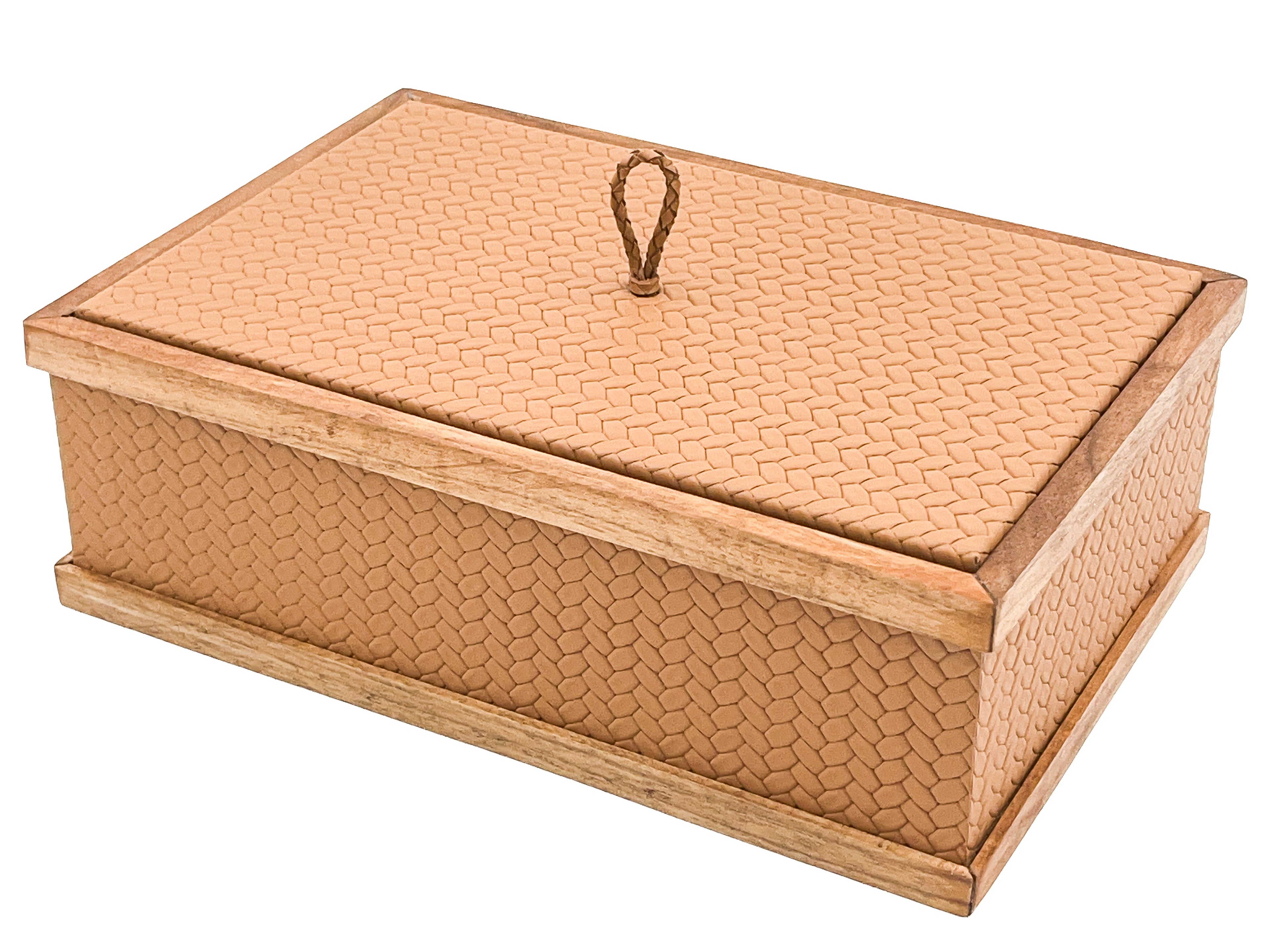 Ceviz Çerçeveli Küçük Dikdörtgen Kutu