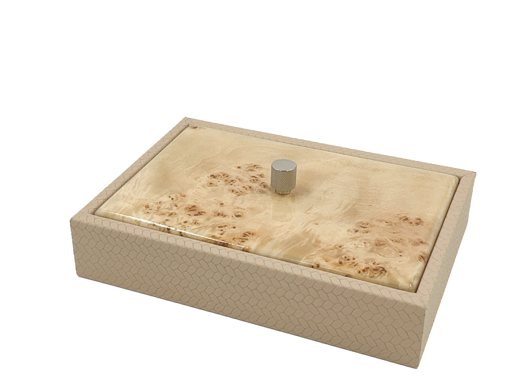 Maun Kapaklı Küçük Dikdörtgen Kutu