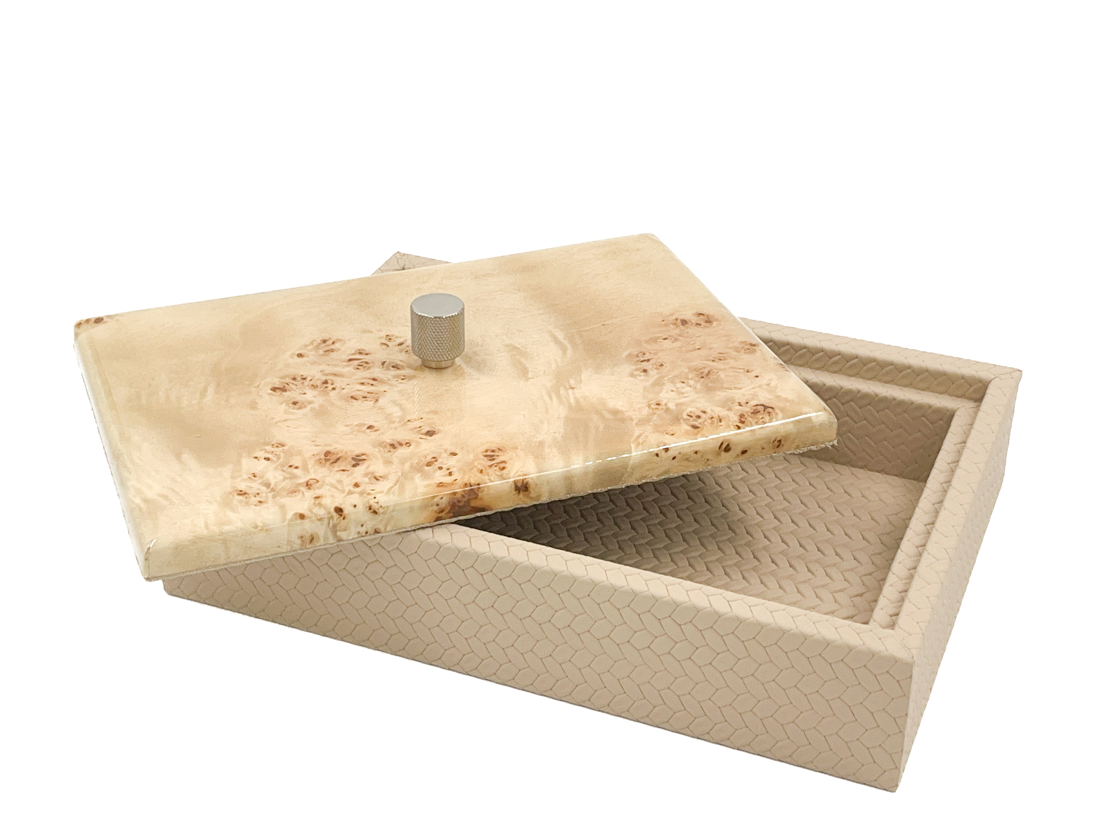 Maun Kapaklı Küçük Dikdörtgen Kutu