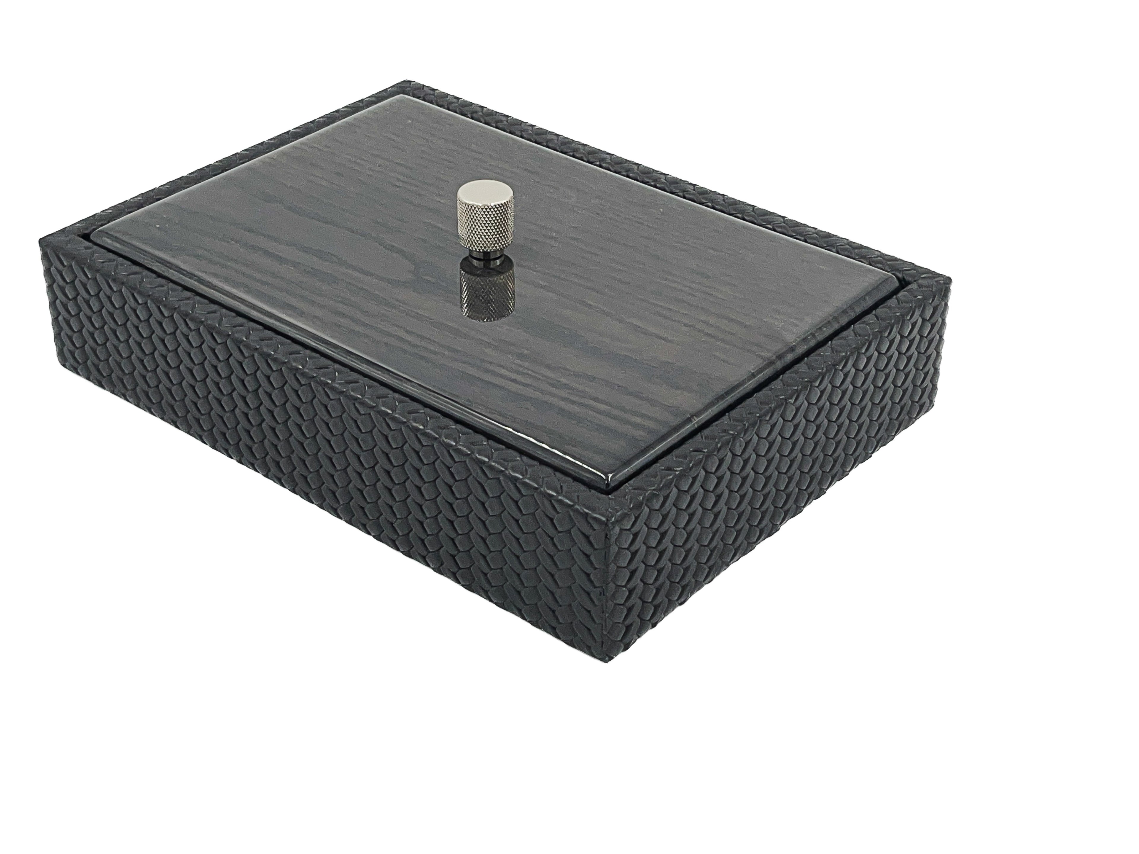 Maun Kapaklı Küçük Dikdörtgen Kutu