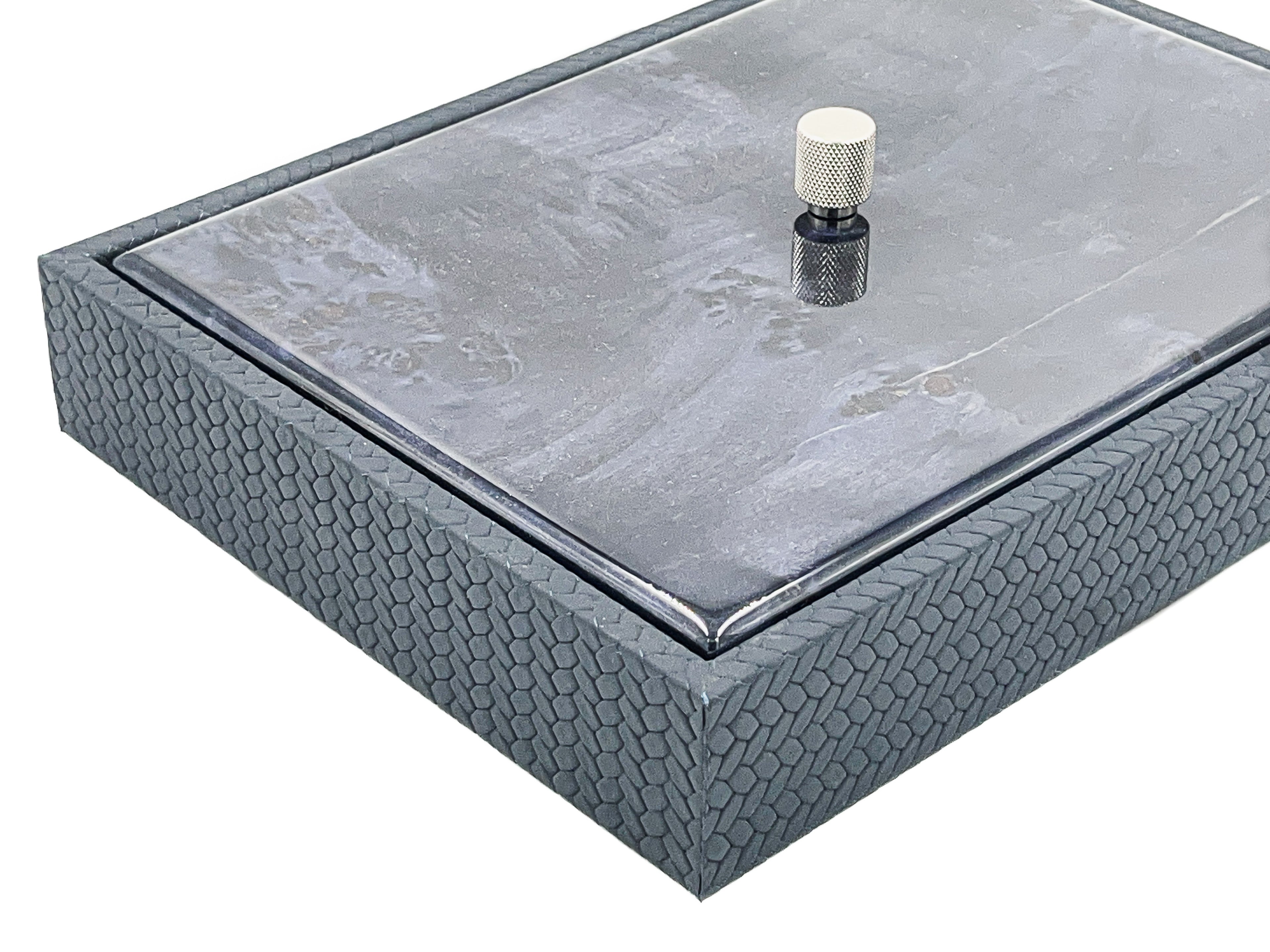 Maun Kapaklı Büyük Dikdörtgen Kutu