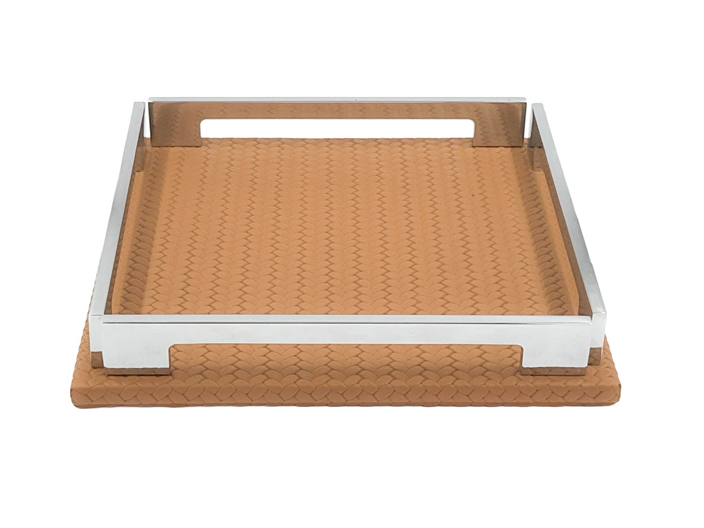 Göcek Kare Tepsi 25x25 cm