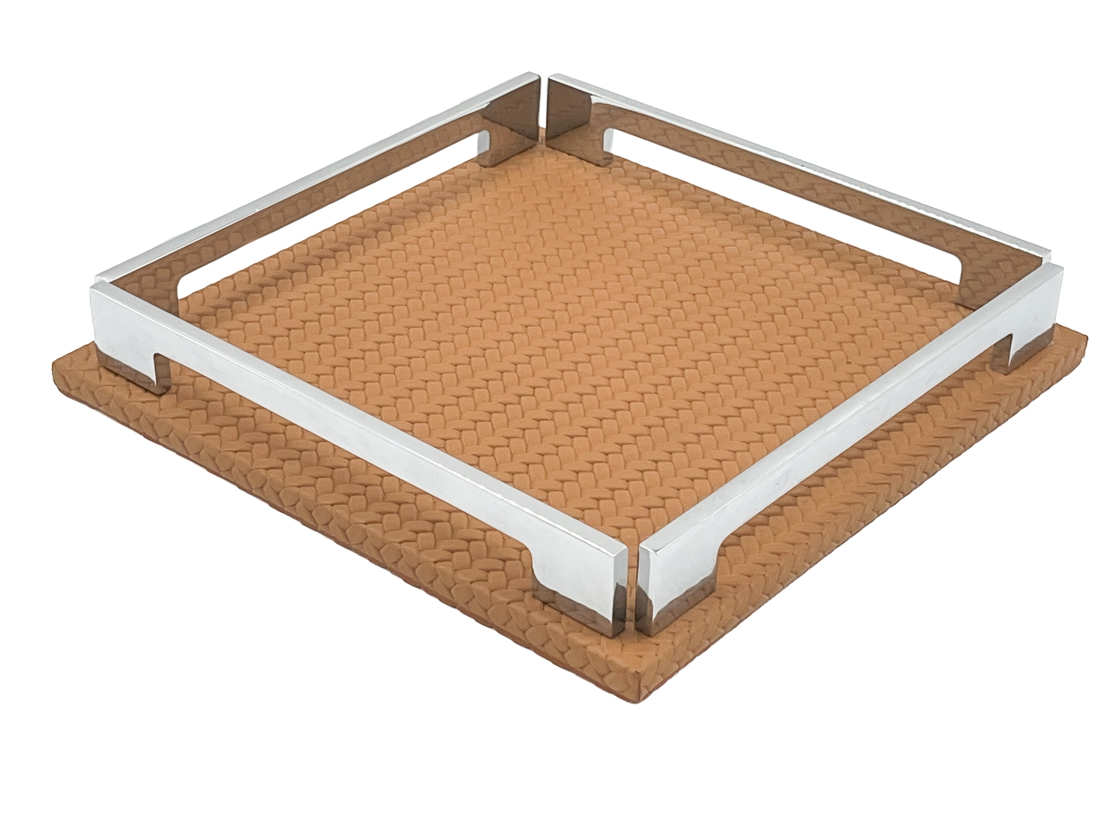 Göcek Kare Tepsi 25x25 cm