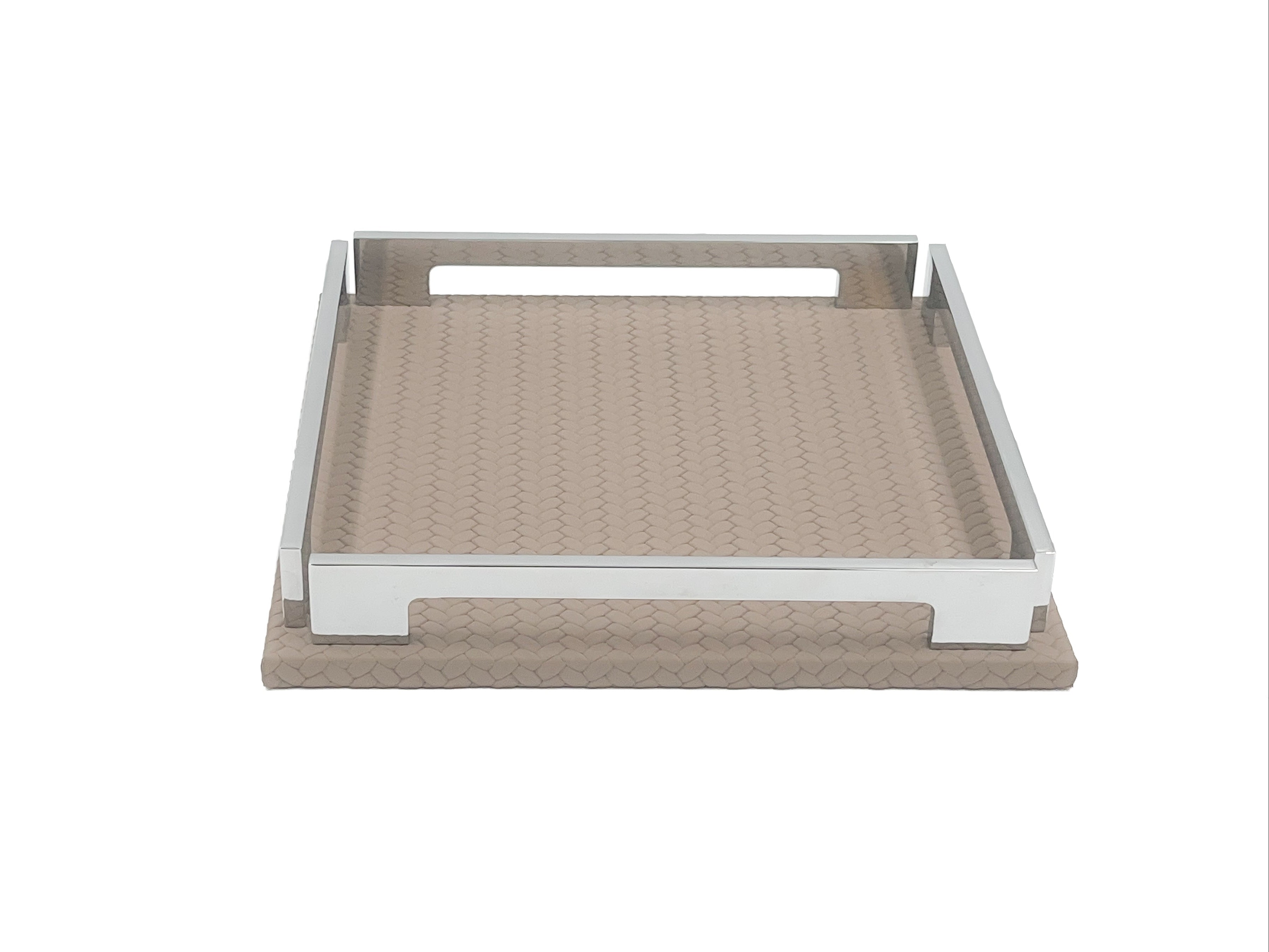 Göcek Kare Tepsi 25x25 cm