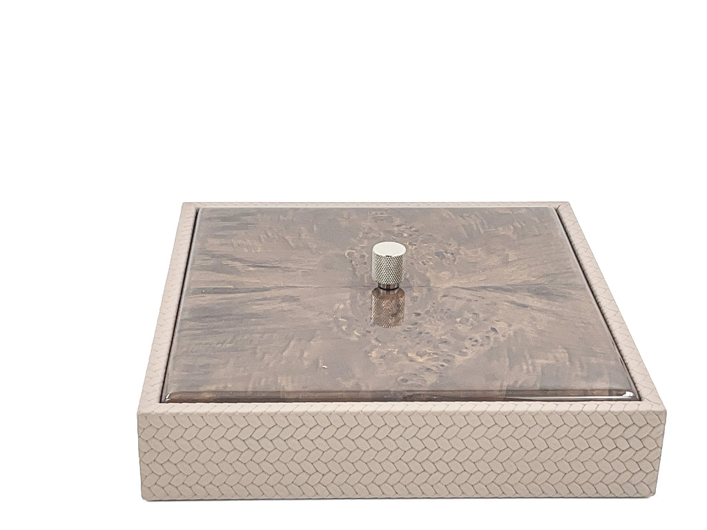 Maun Kapaklı Kare Kutu