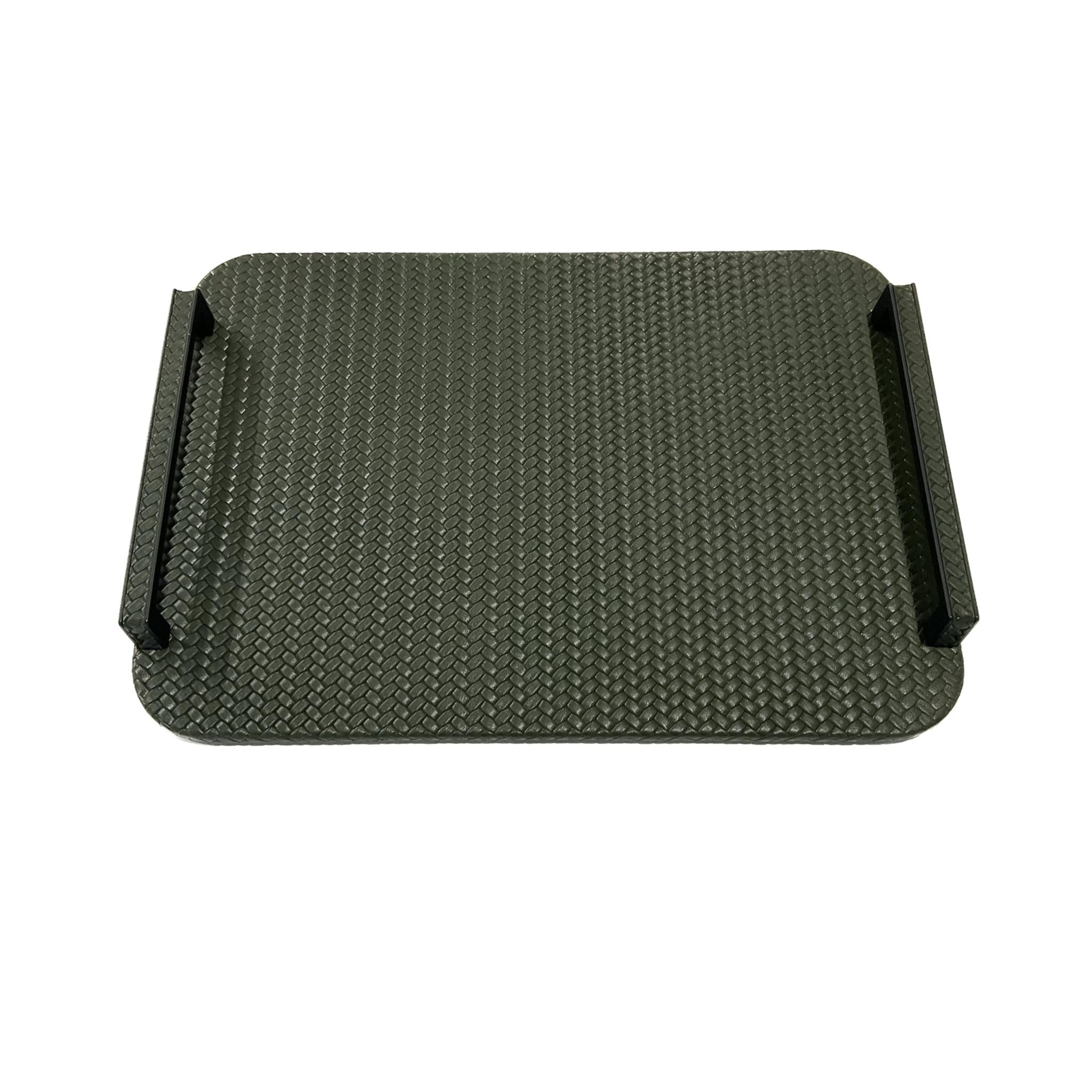 Siyah Kulplu Tepsi 42x30