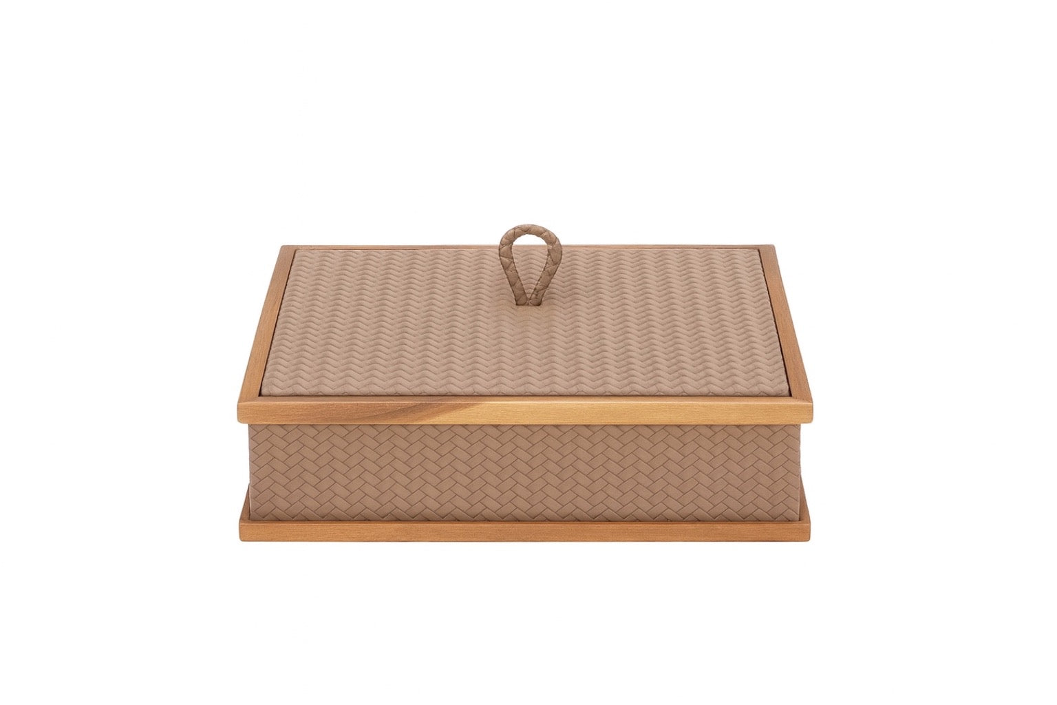 Ceviz Çerçeveli Büyük Dikdörtgen Kutu