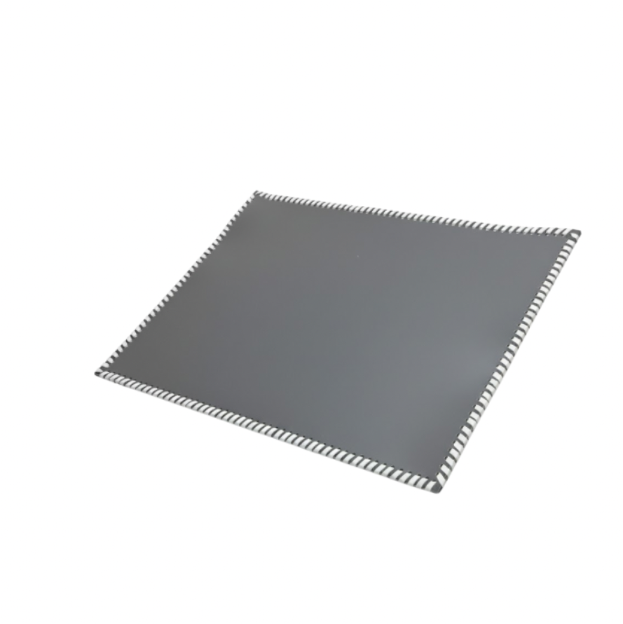 Dikdörtgen Amerikan Servis(Gri)